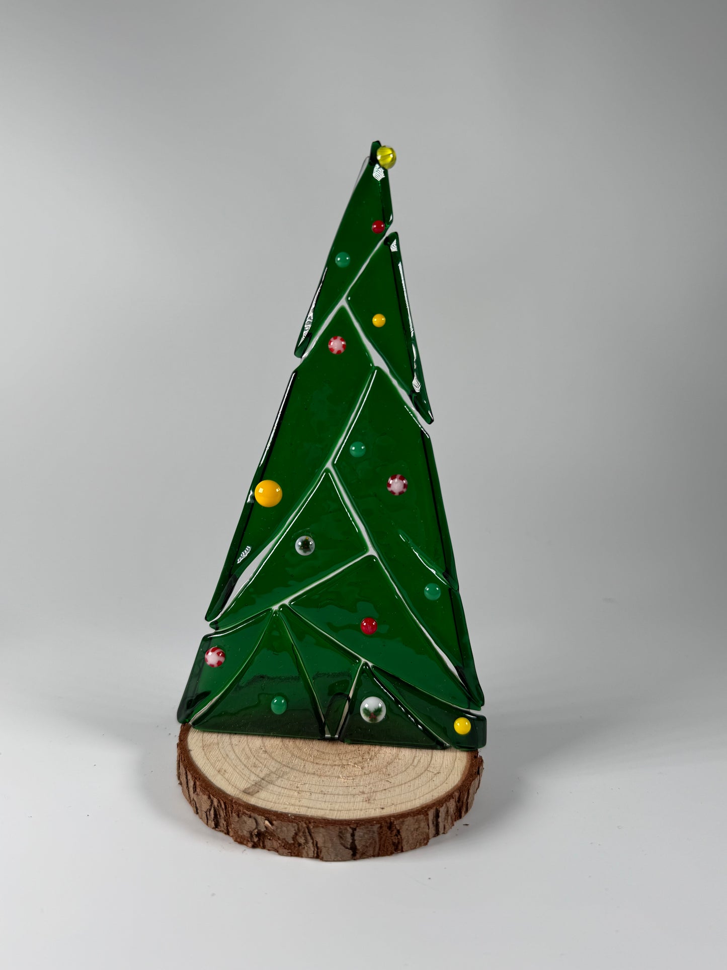 Textured table top Christmas tree