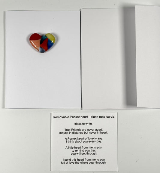 Pocket heart cards