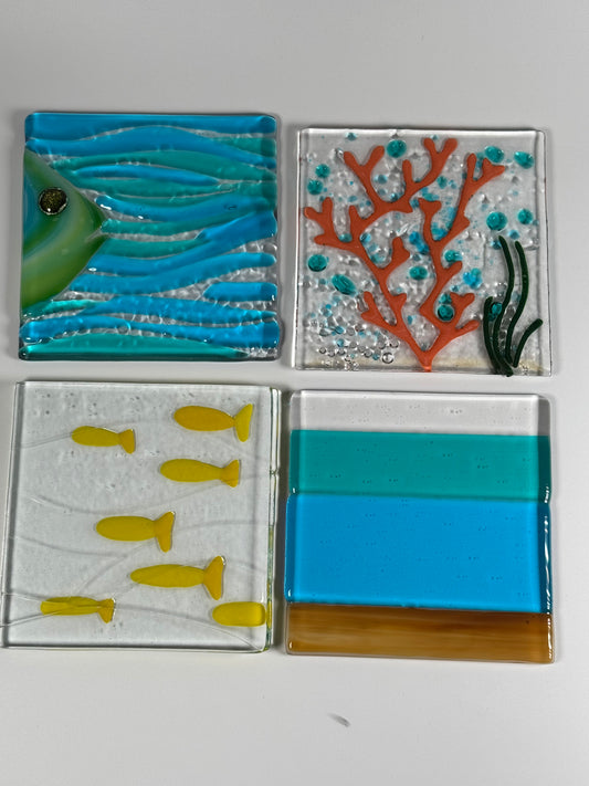 Aquarium coasters