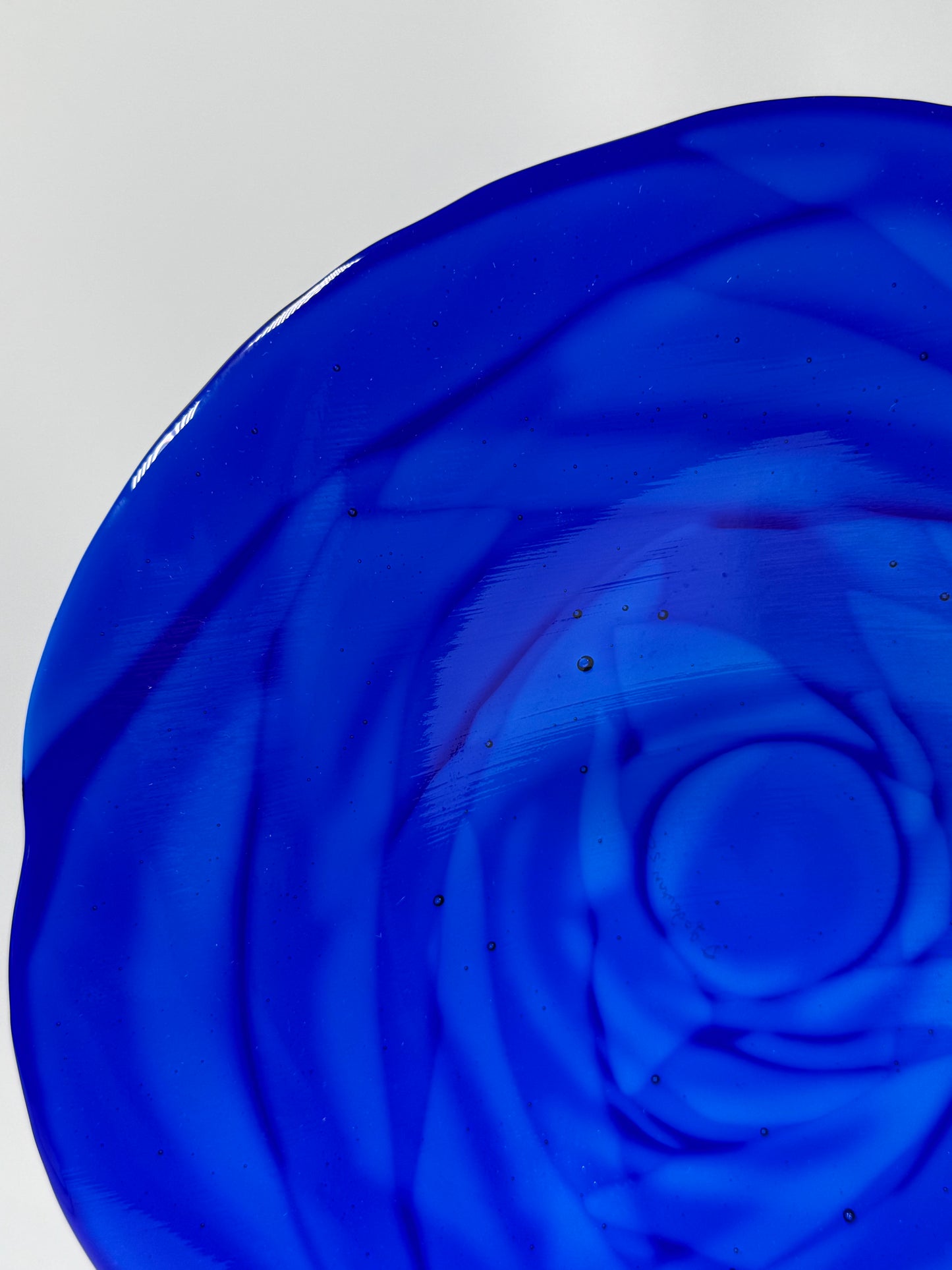 Dark Blue Water bowl