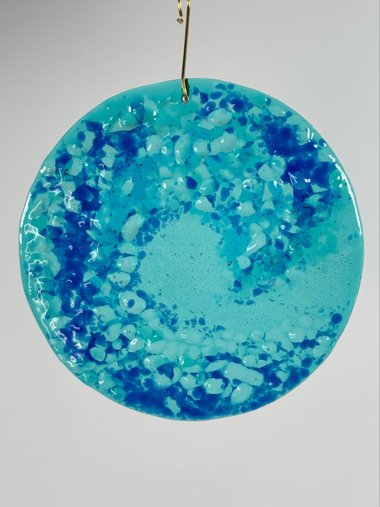 Small Wave ornament