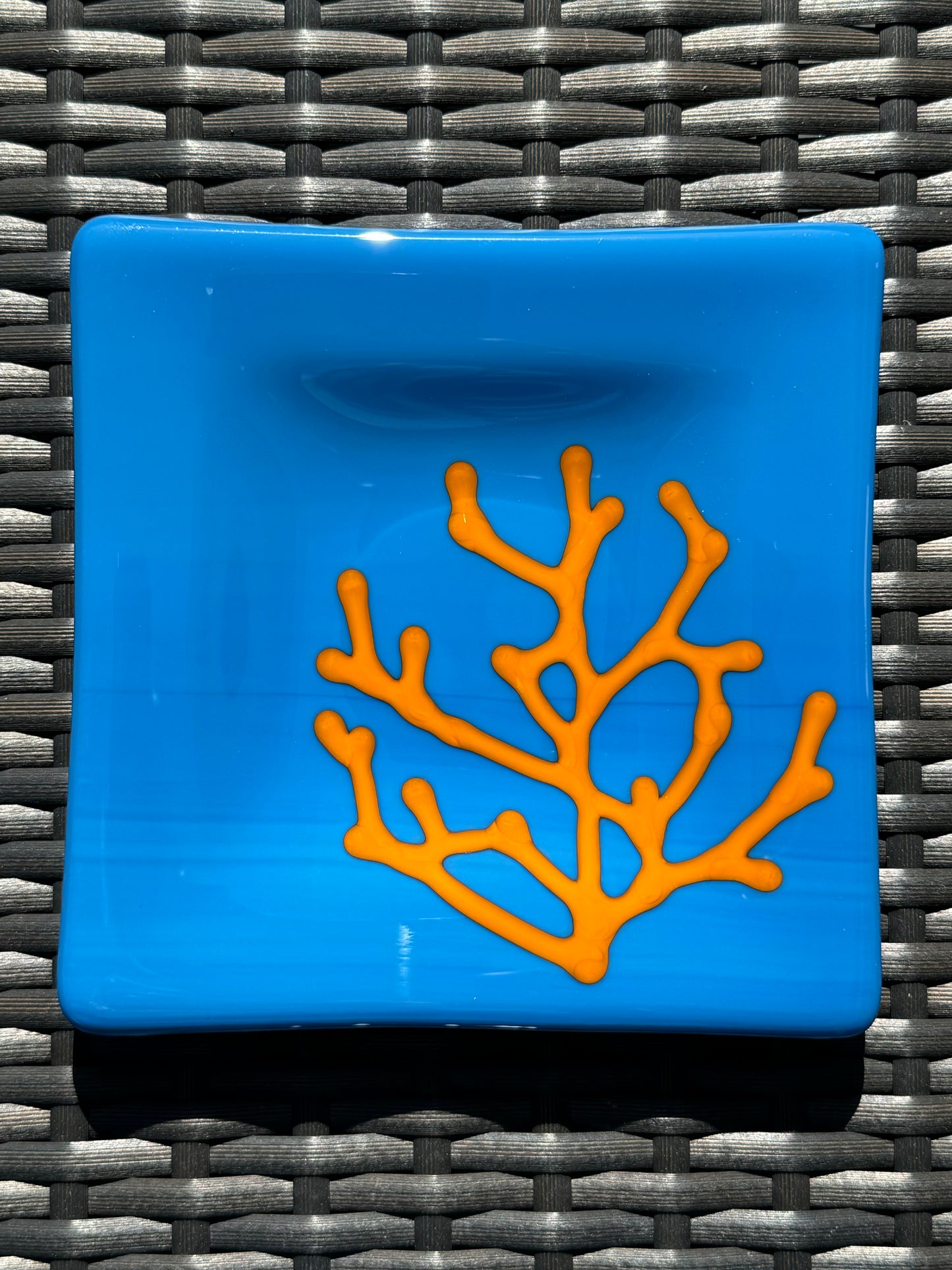 Mariner blue - coral plate