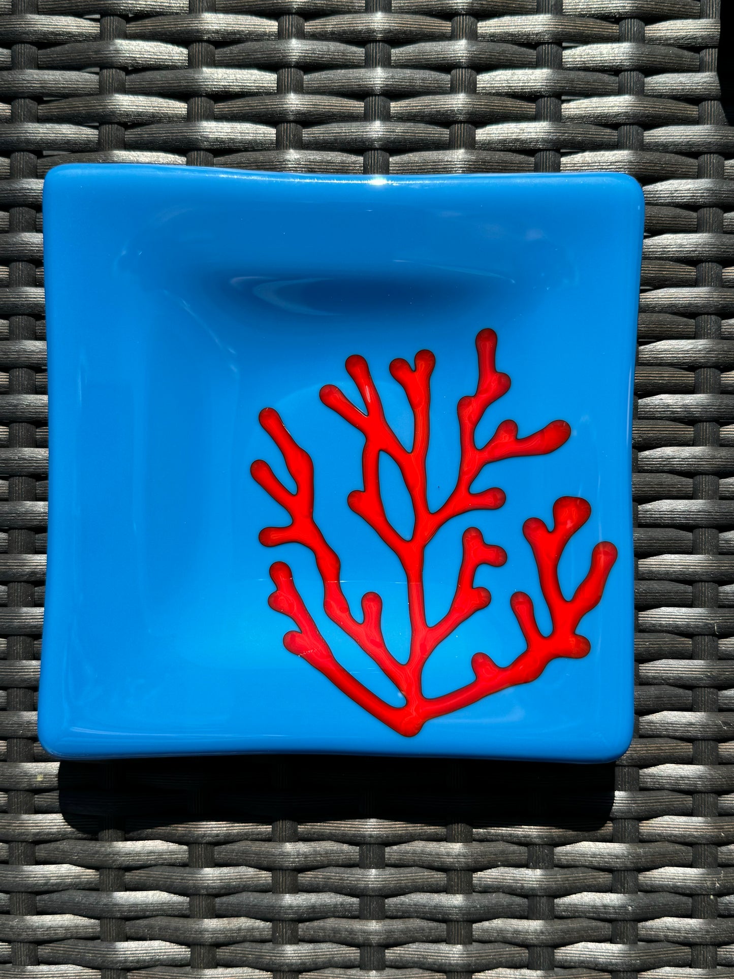 Mariner blue - coral plate