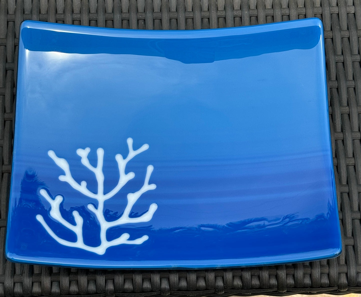 Mariner blue - coral plate