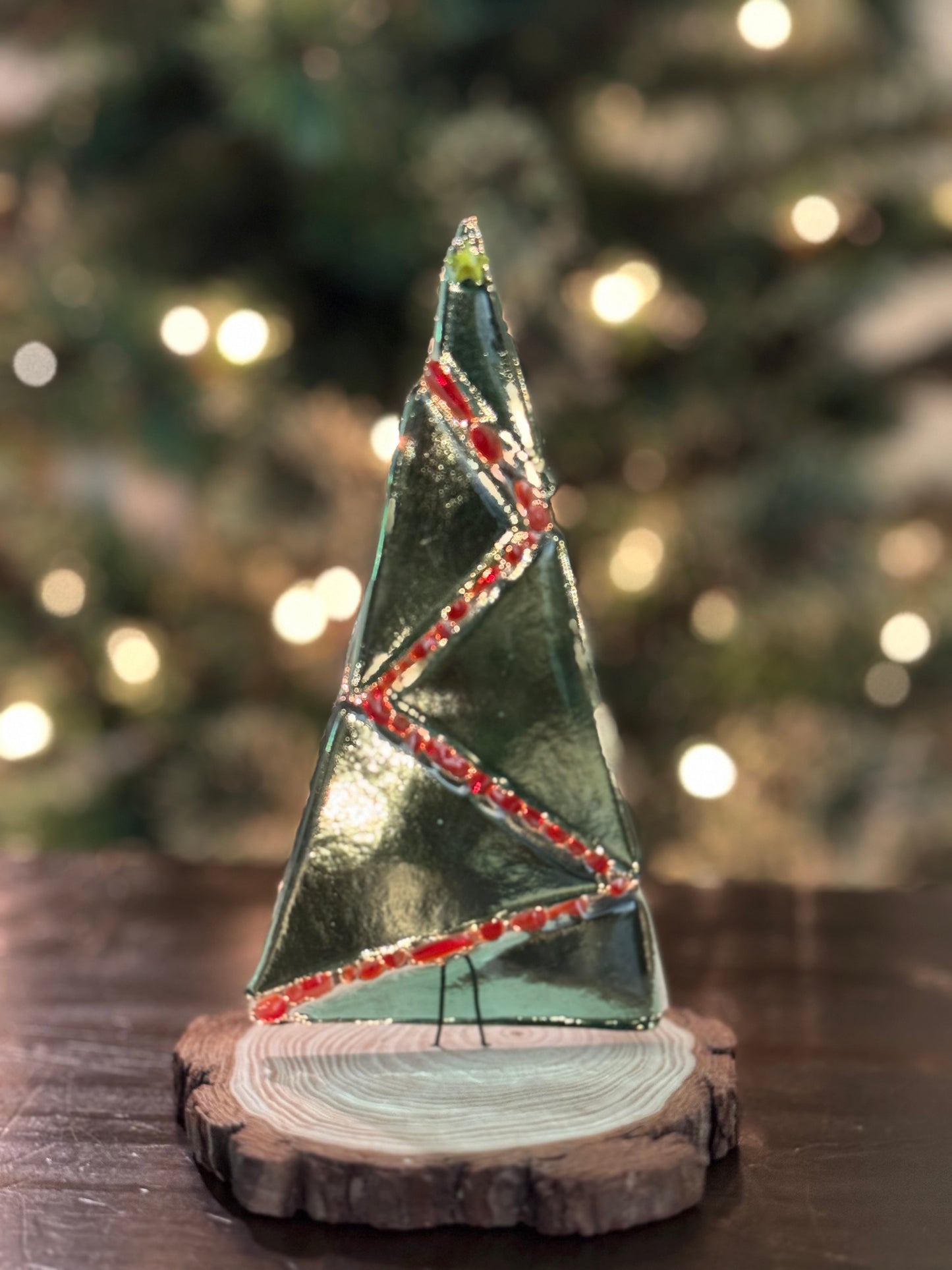 Table Top Trees with chrome base