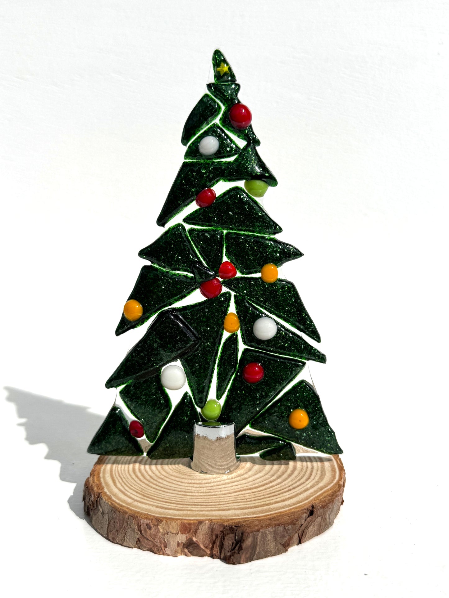 Table Top Trees with chrome base