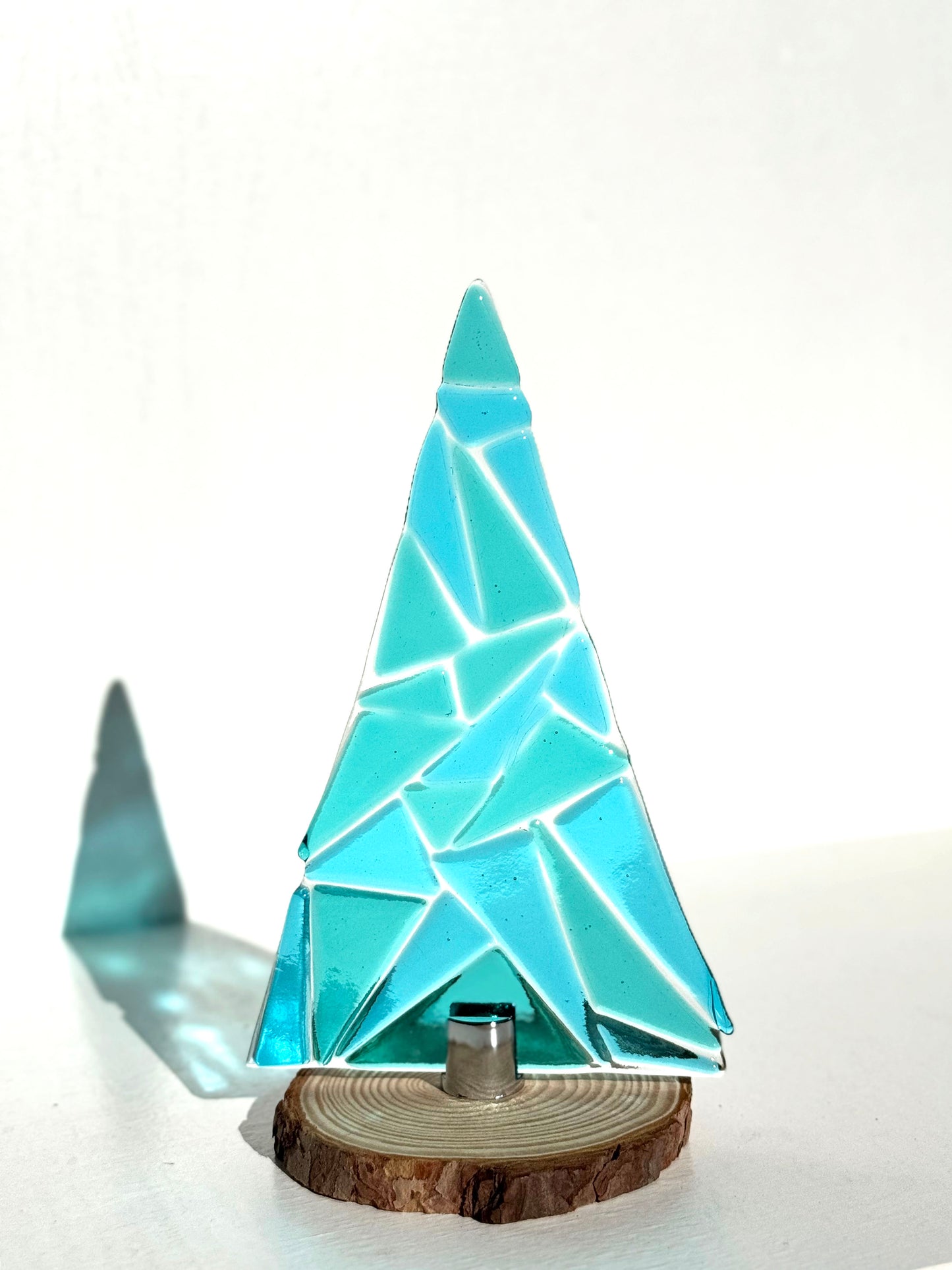 Table Top Trees with chrome base