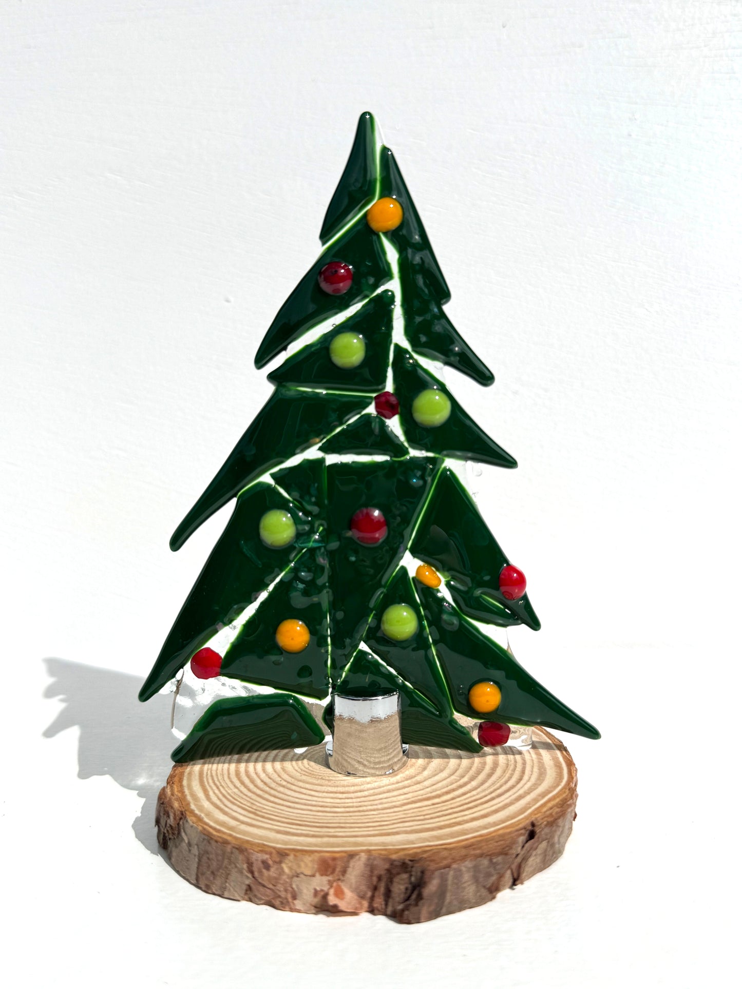 Table Top Trees with chrome base