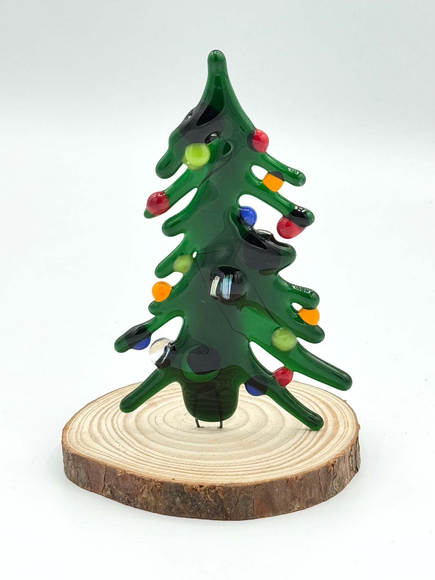 Textured table top Christmas tree