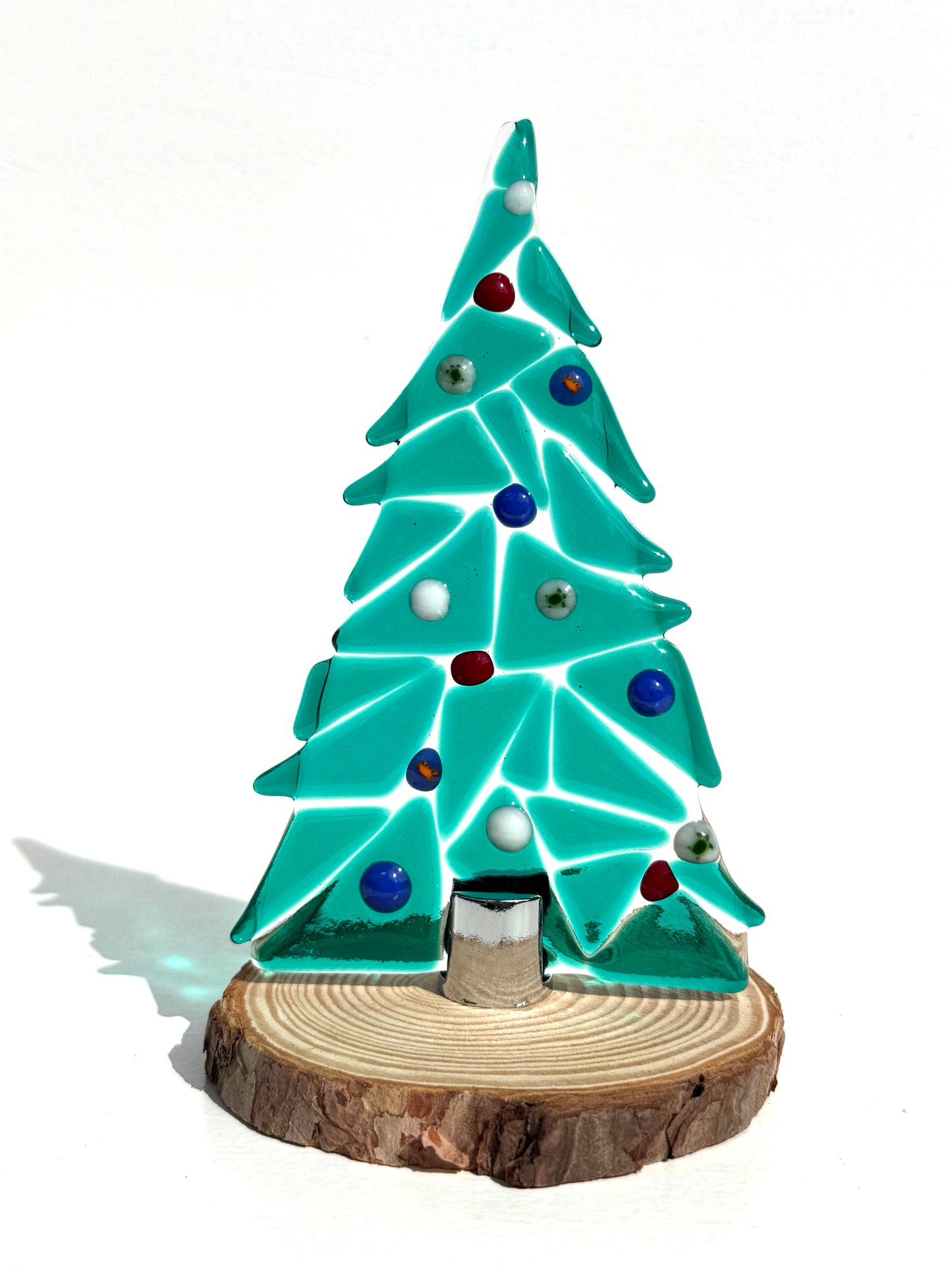 Table Top Trees with chrome base