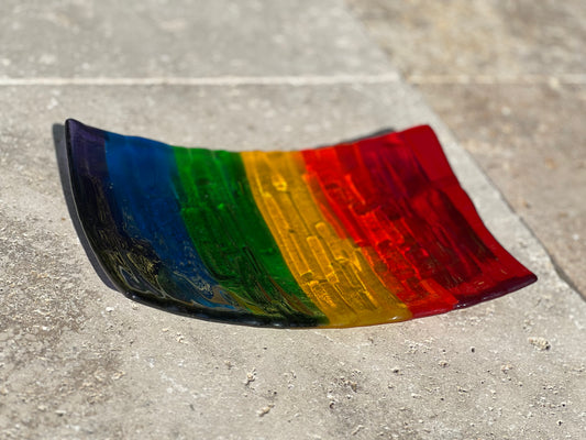 Rainbow platter